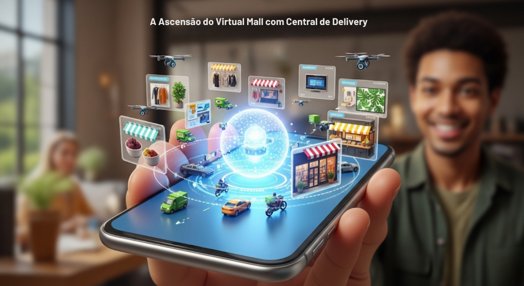 Ascensão do Mall Virtual com Central de Delivery