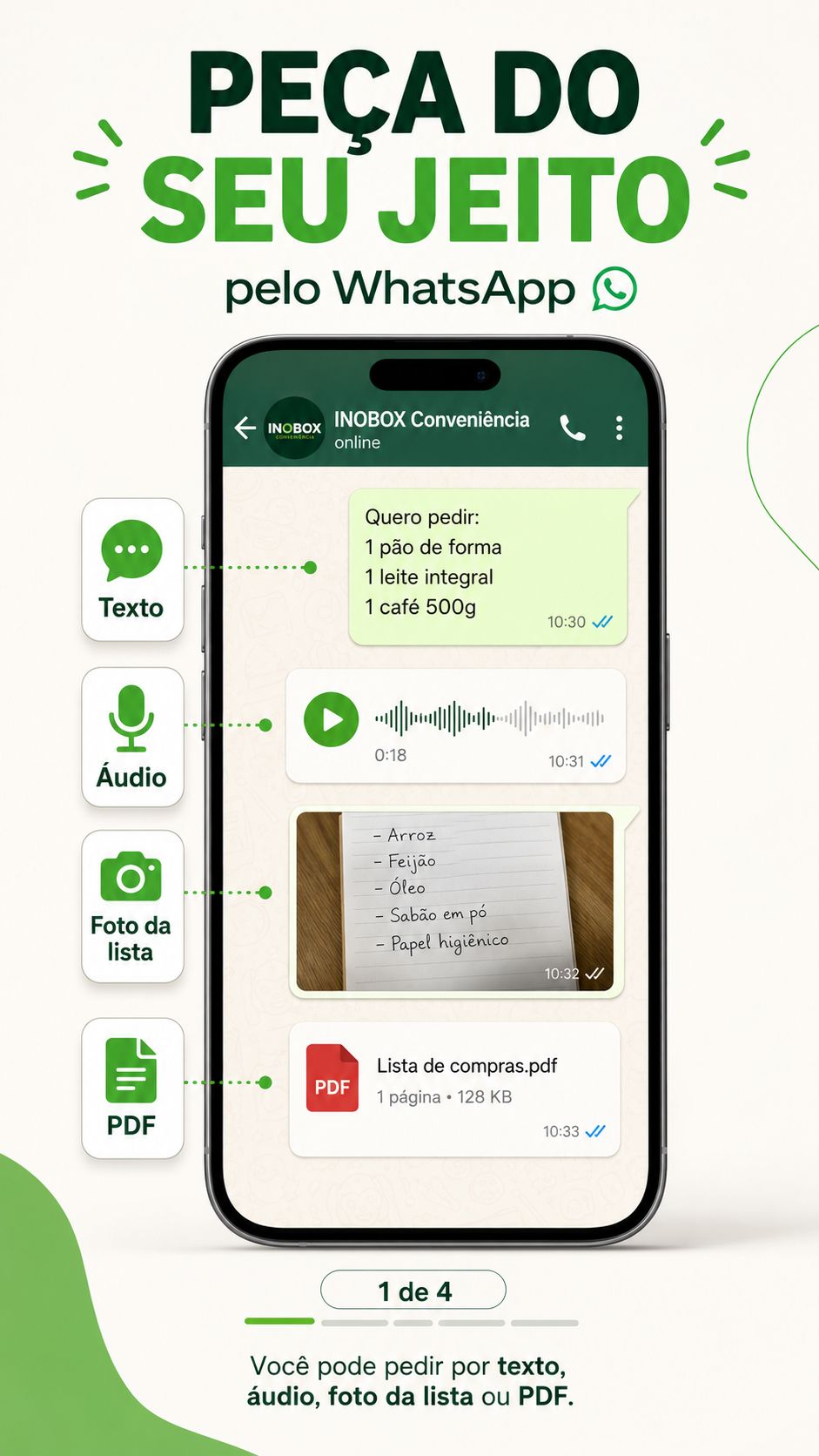 Conversa com a INOBOX Conveniência pelo WhatsApp