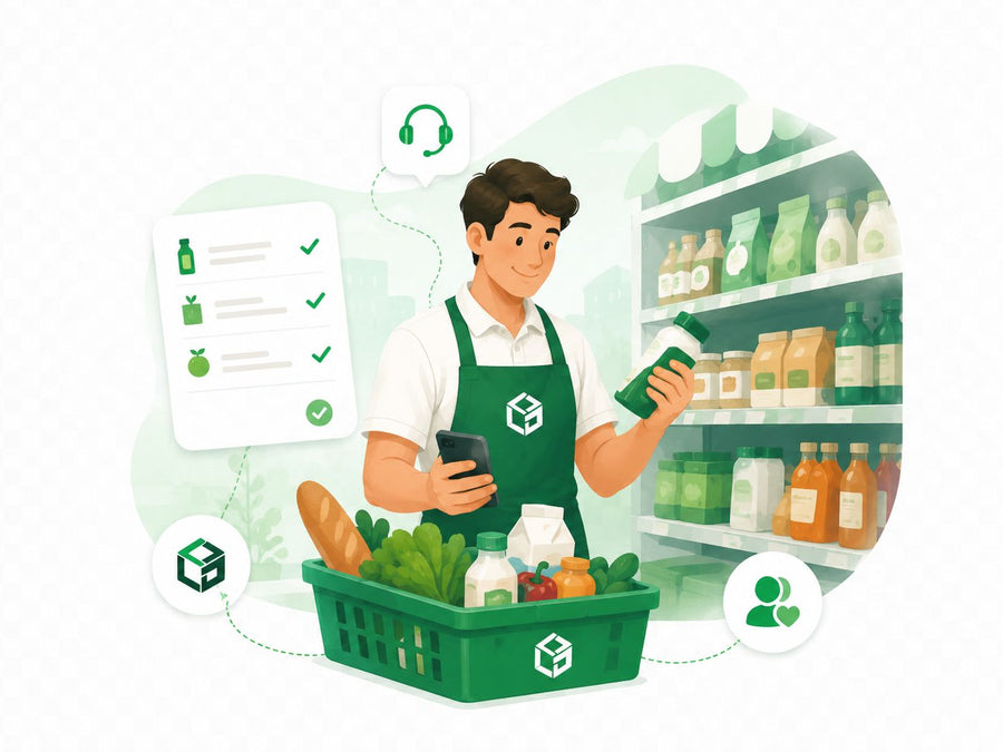 Grupo de shoppers credenciados na Rede INOBOX